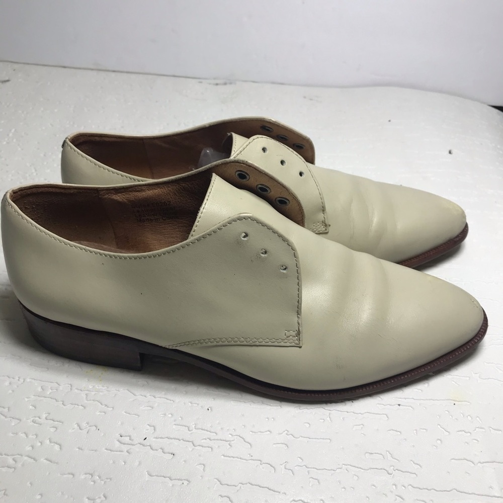 Madewell leather shoes flat loafers  lace up - Picture 2 of 6